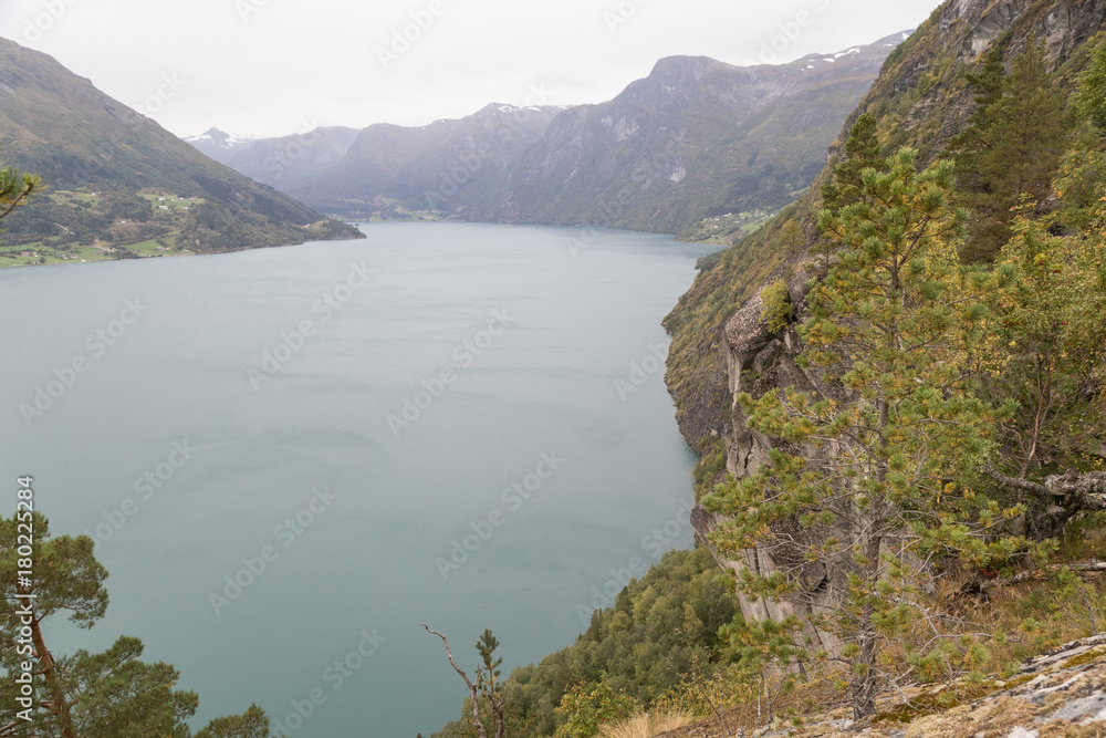 View from Oppstryn, Norway View from Oppstryn, Norway
