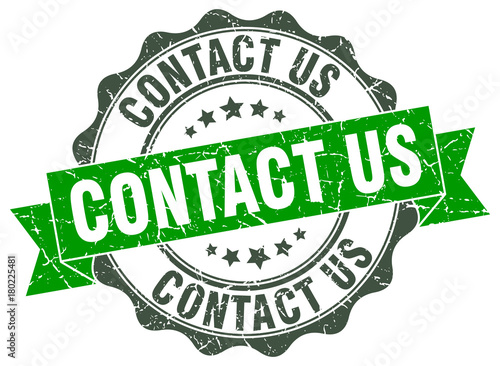 contact us stamp. sign. seal