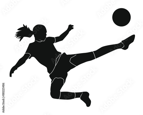 Footballeuse