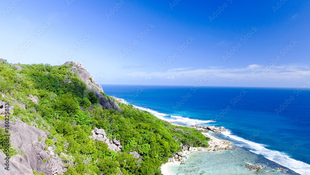 Seychelles mountains