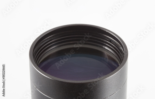 Magnifying optic objective lens