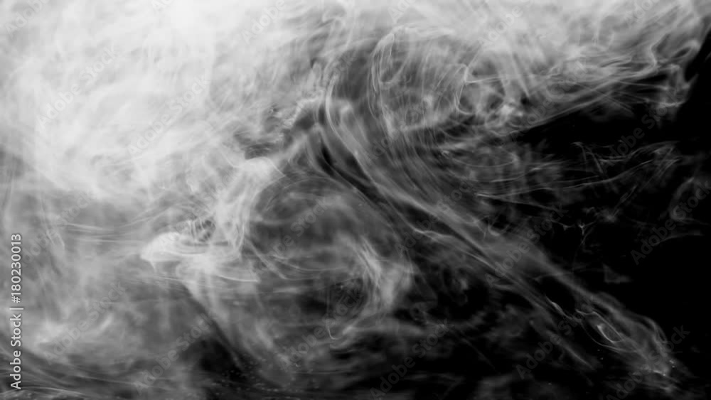 clubs of white smoke on a black background. clubs of white smoke on a black background.