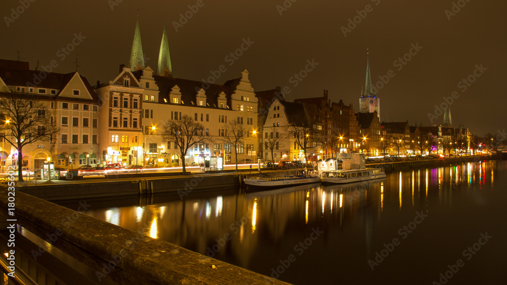 Lübeck  by Nacht