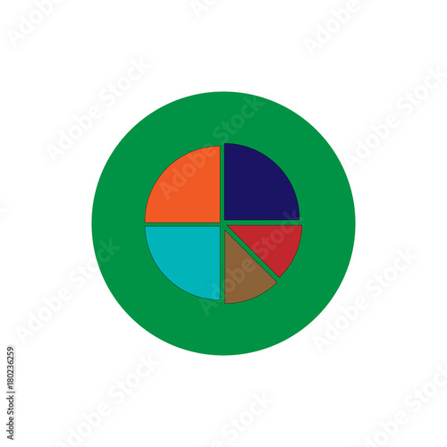 Free Download Round chart round icon vector - GFXLoad