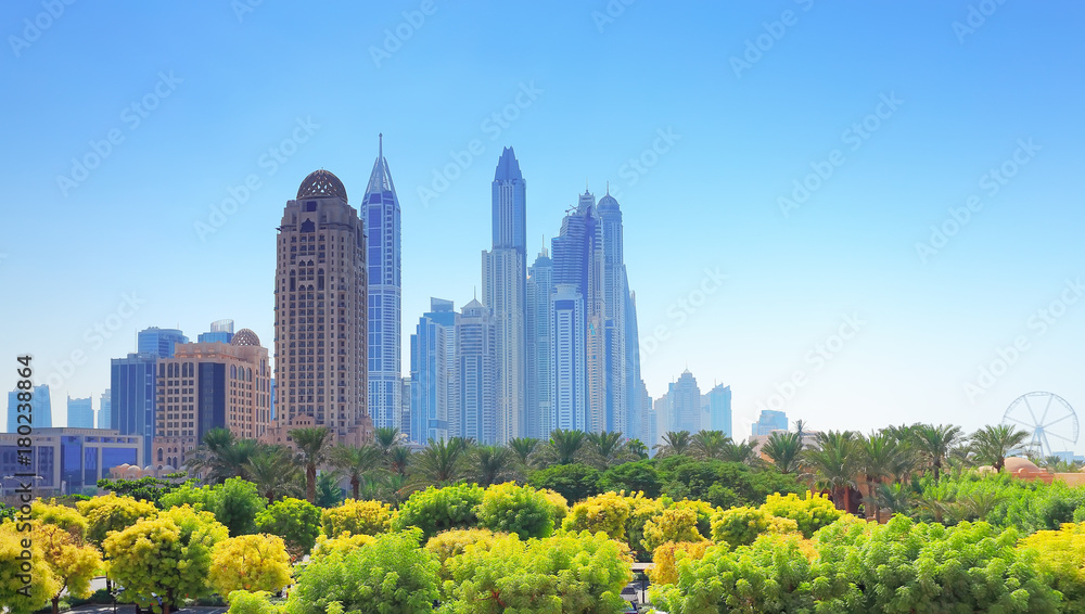 Obraz premium Dubai downtown