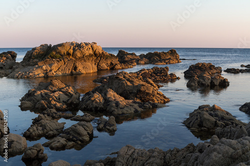 Côte rocheuse sur la presqu'île de Guérande