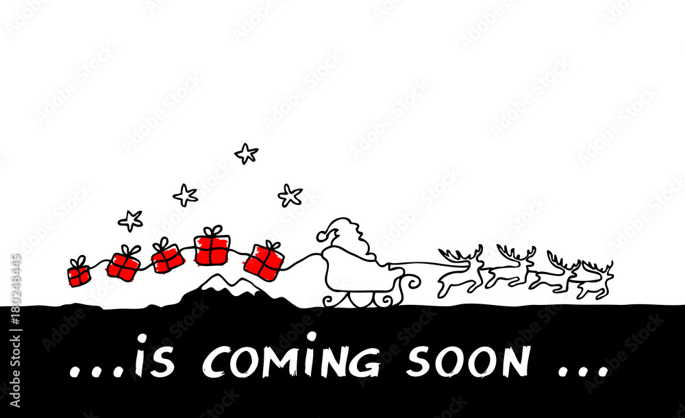 Nikolaus mit Schlitten Nikolaus mit Schlitten
