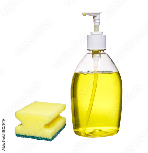 Washing sponge with cleaning tool