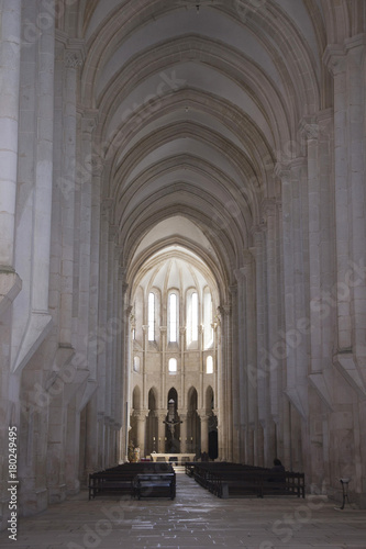 Elements of architecture of the monastery of Santa Maria de Alcob  s. Portugal.