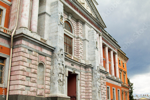 the building in St. Petersburg