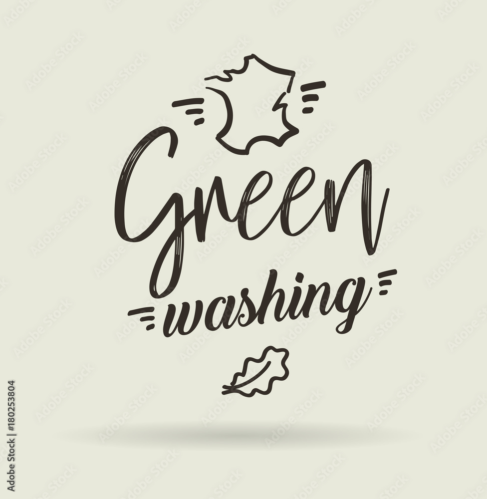 Obraz premium green washing