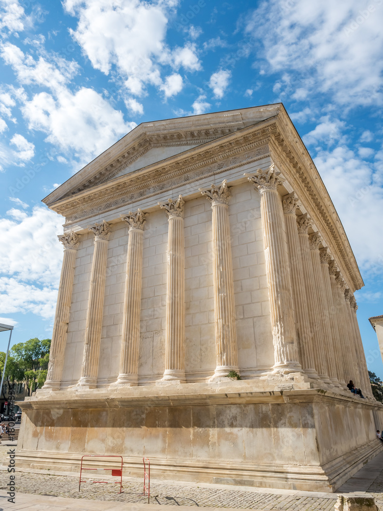 Maison Carree in Nimes,France