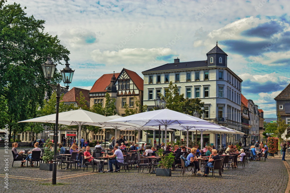 Naklejka premium Lippstadt, Marktplatz