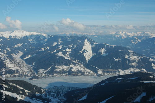 Zeller_See lake. Zell am See, Austria