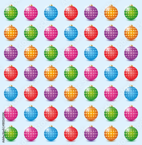 Papier peint boules de Noël-1
