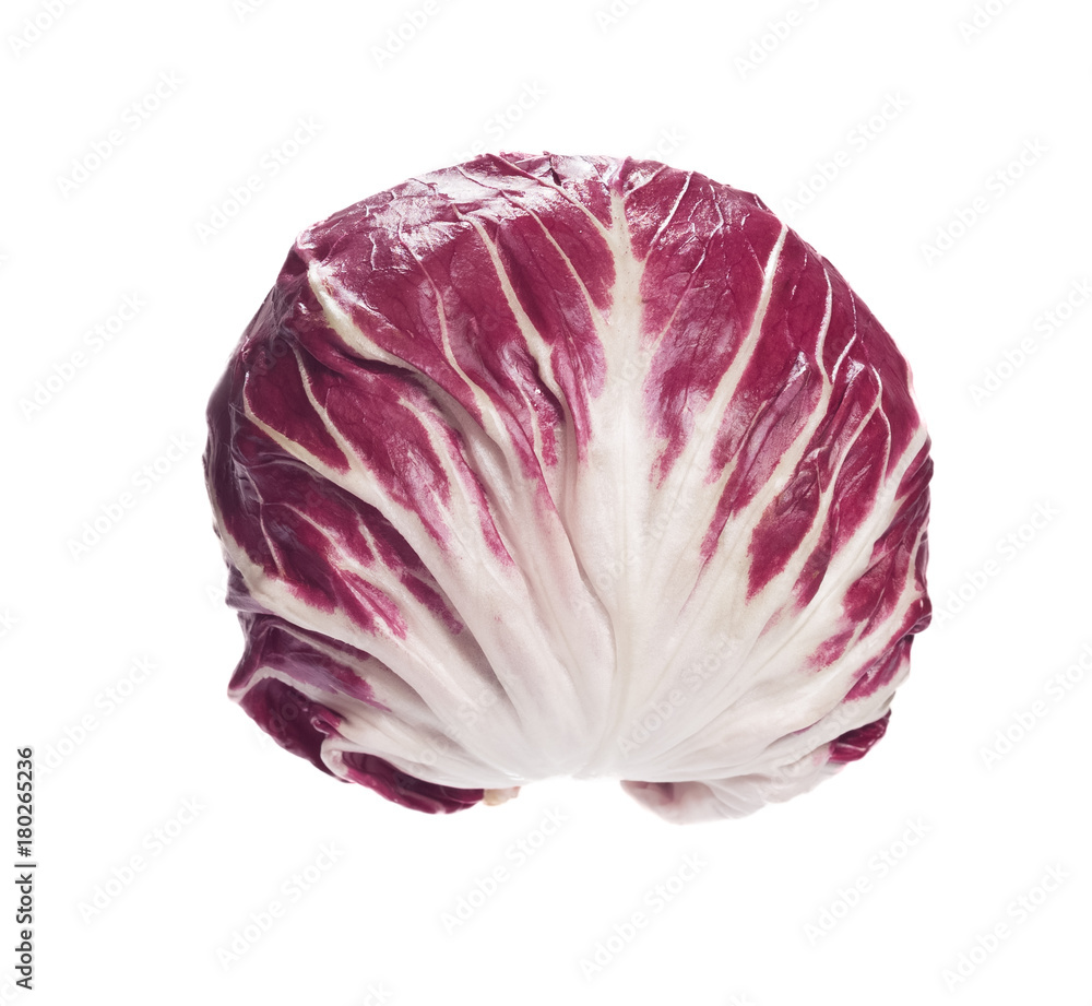 Fototapeta premium Contrasty Radicchio salad in full size.
