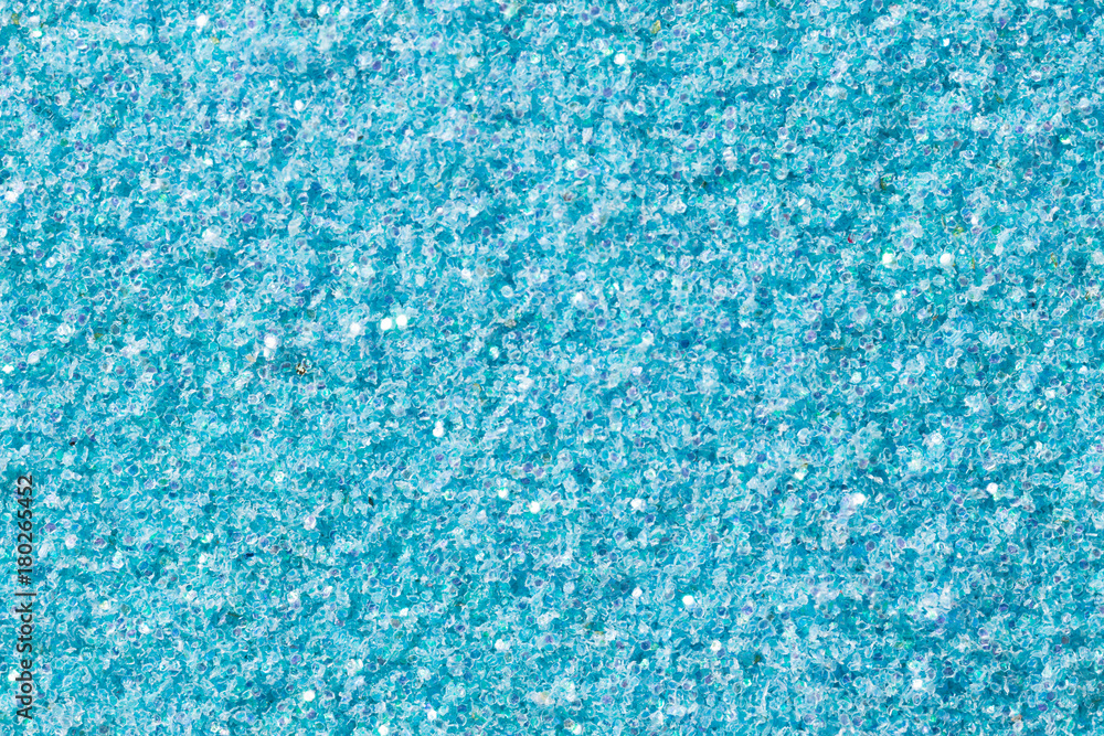 Gentle light blue background with glitter.