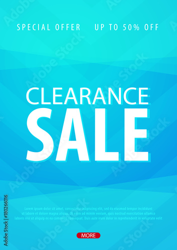 Sale poster or Flyer design. Discount background for the online store, shop, promotional leaflet, poster, banner. Vector illustration.