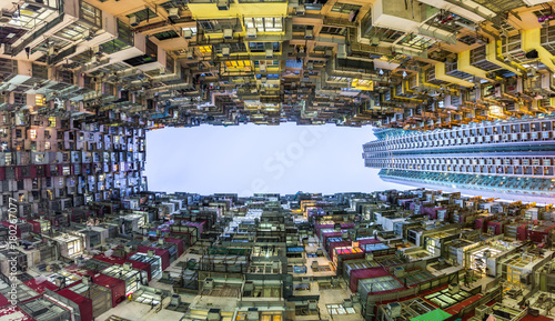 Photography High density residence in Hong Komg