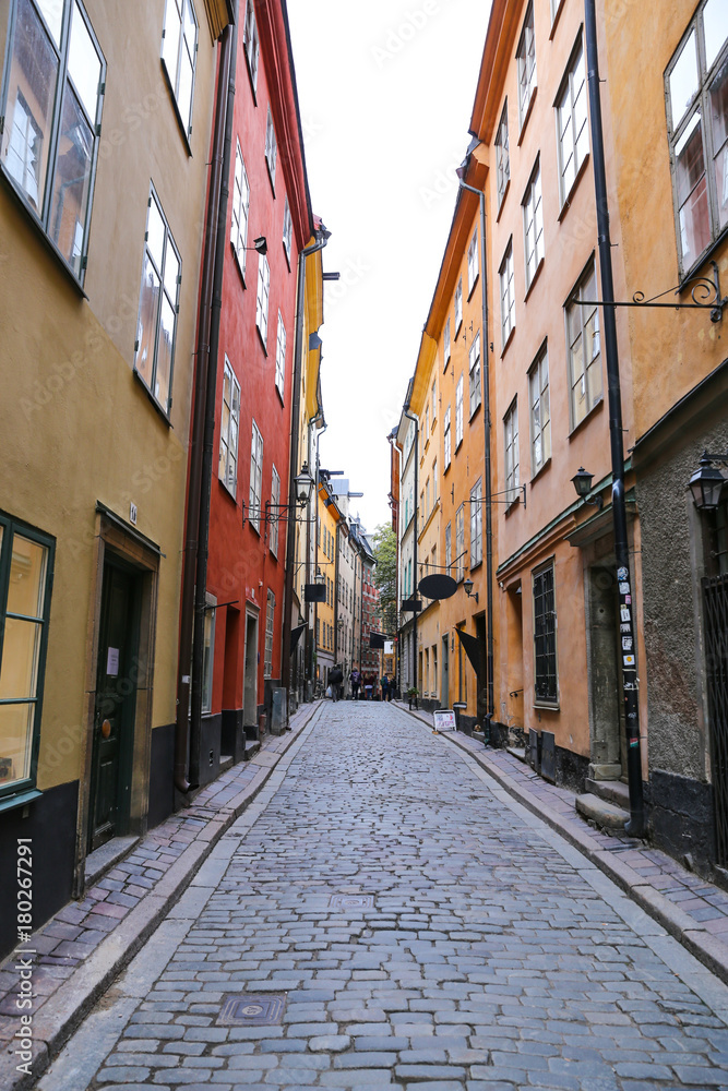 Street in Gamla Stan, Stockholm, Sweden