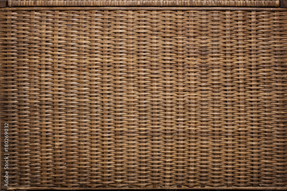 Wicker basket texture. Background - obrazy, fototapety, plakaty 