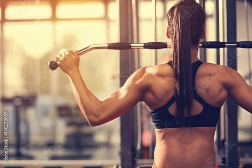 Obraz Kulturysta mięśni ćwiczenia