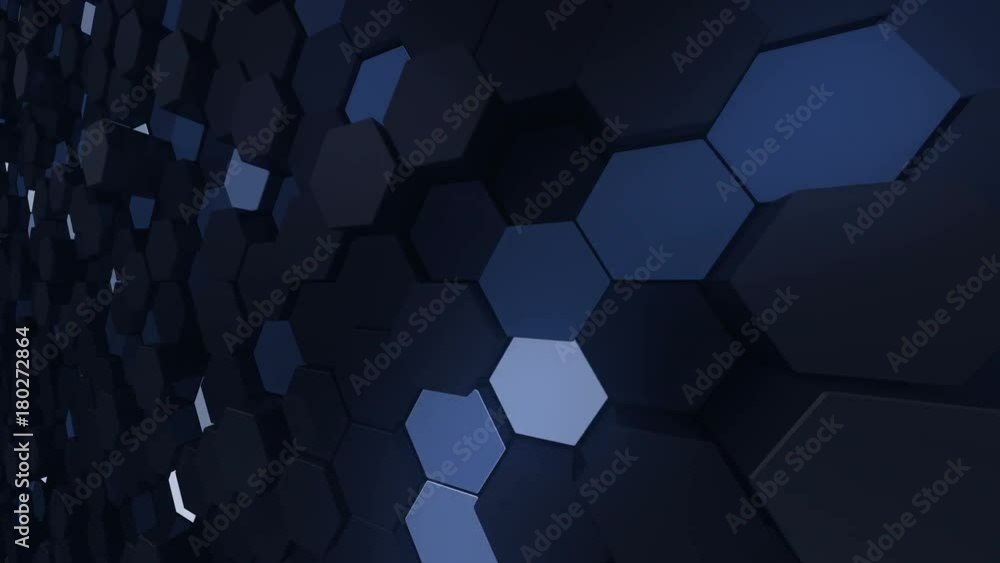 LED Light Hexagon Block illumination Wall LED Light Hexagon Block illumination Wall