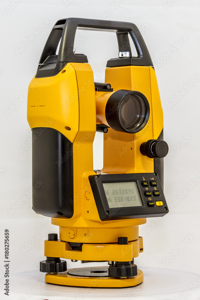 Fototapeta premium Электронный теодолит