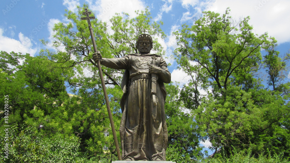 Tsar Samuil Monument, in Sofia, Bulgaria