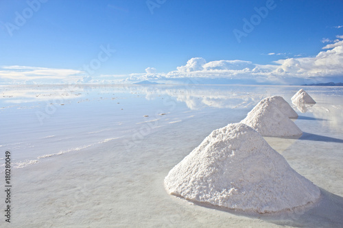 【ボリビア】鏡張りのウユニ塩湖