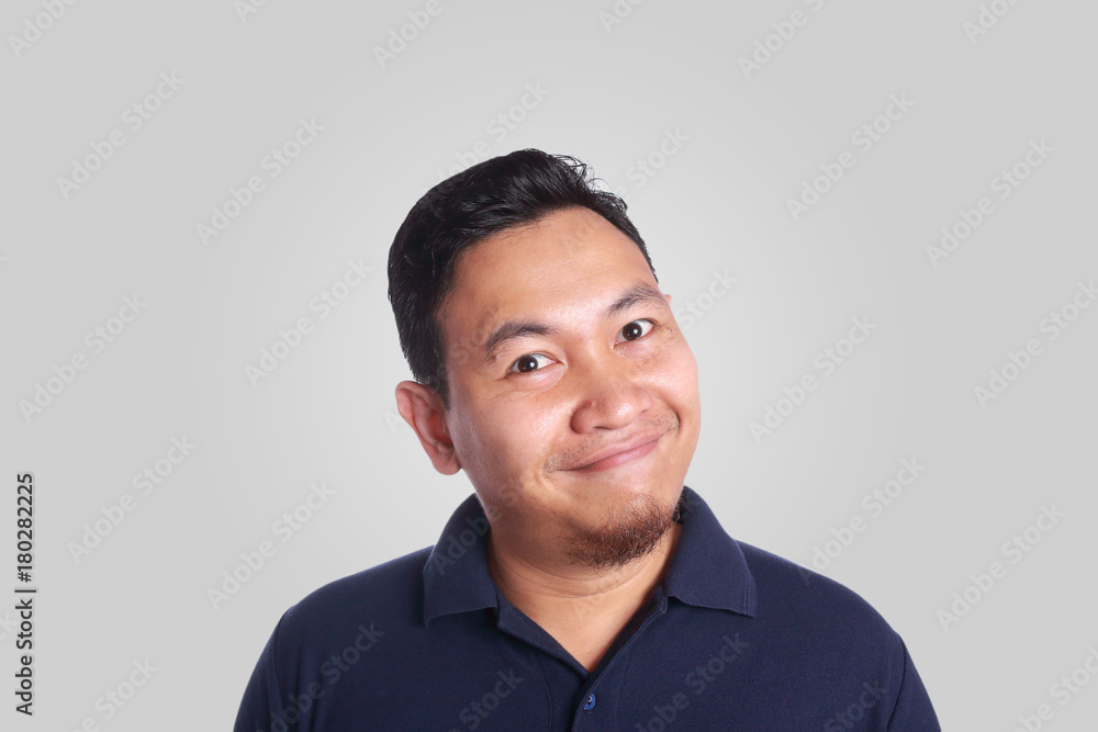 Funny Asian Man Smiling Funny Asian Man Smiling