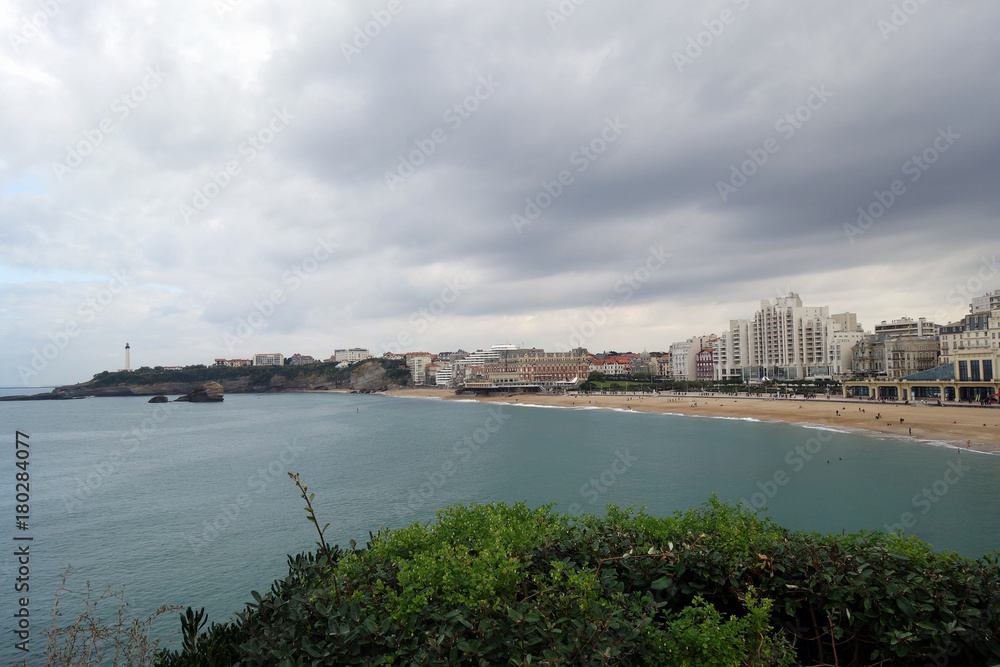 Vue de Biarritz, France