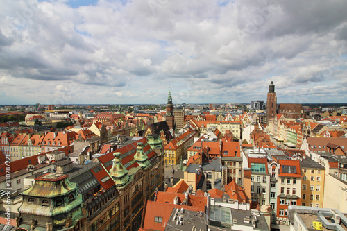 Vista a  rea de Wroclaw  Polonia