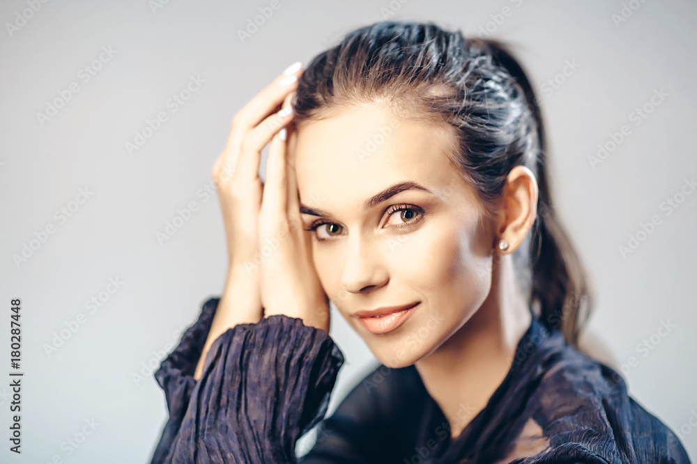 Fototapeta premium Soft focus woman portrait