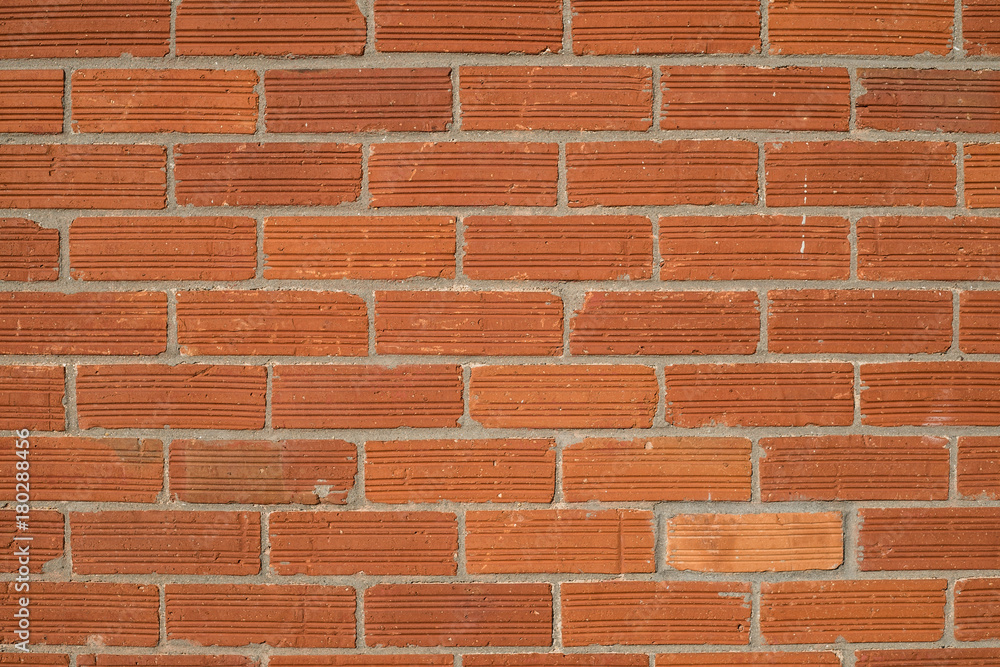Obraz premium Brick Wall, Weathered and Old