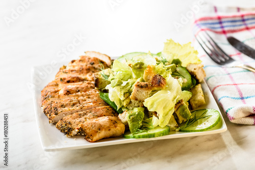 Chicken breast salad,