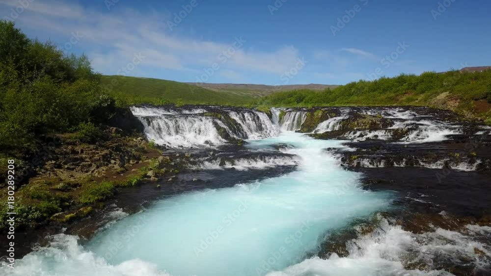 Island Bruarfoss Wasserfall Island Bruarfoss Wasserfall