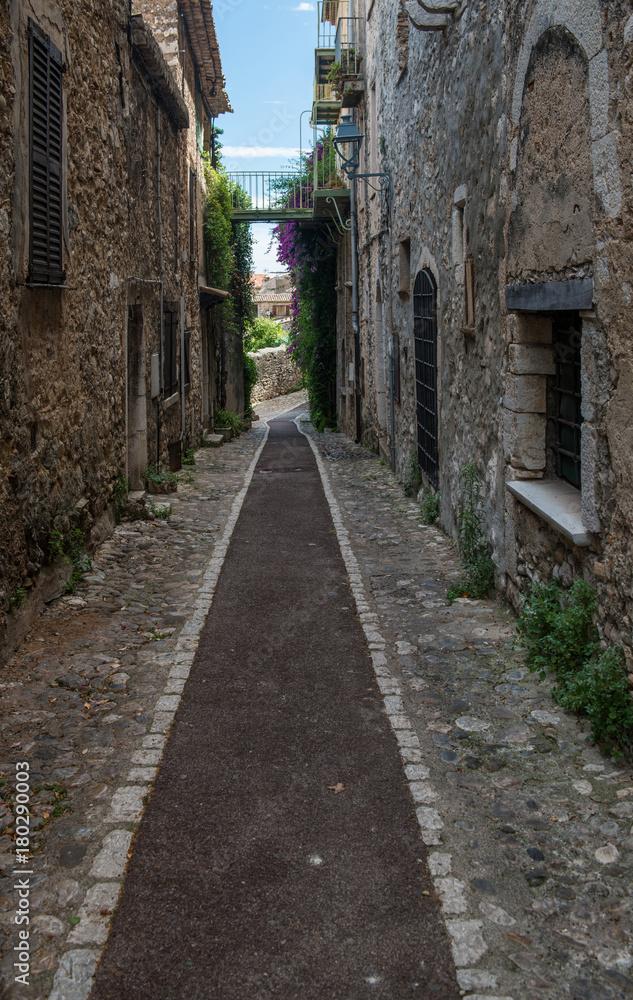 Smoll town in Provence, France