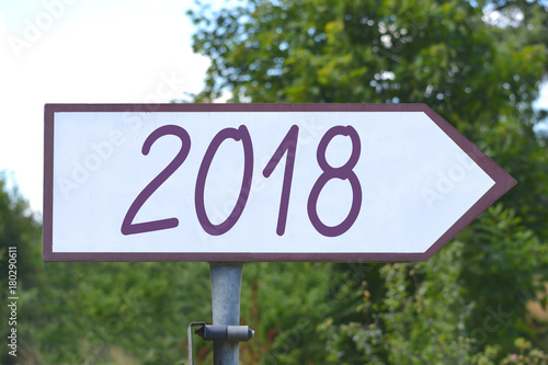 2018 - signpost/ roadsign