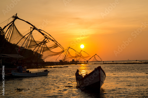 Fishing in Kochi photo