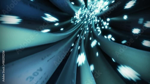 Wires cables hash tag fly through data internet tweet internet hashtag # 4k