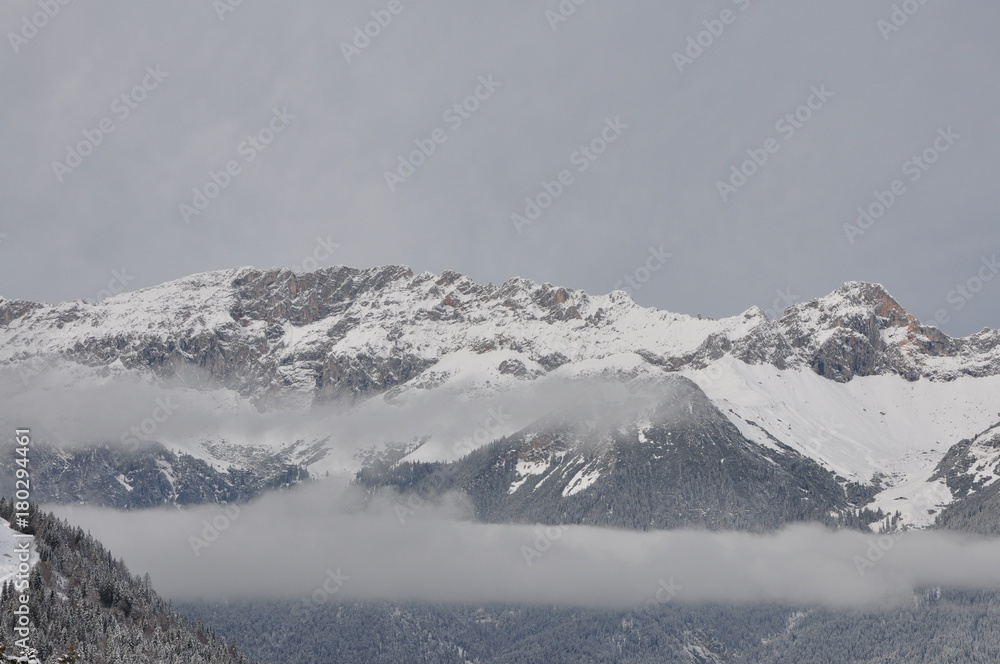 Obraz premium Winter mountains. Tyrol, Austria