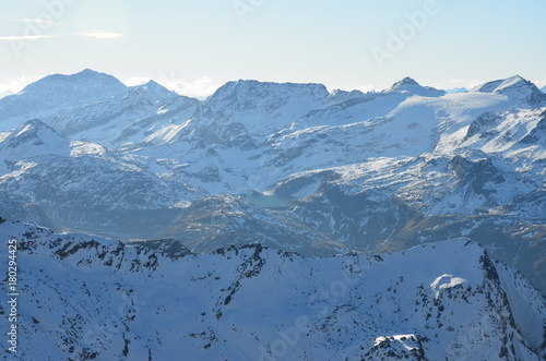 Winter mountains. Tyrol, Austria