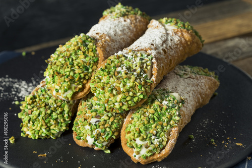 Photos Traditional Homemade Sicilian Cannolis