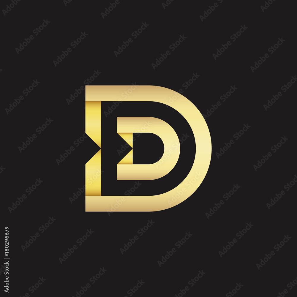 Obraz premium Letter D Logo Template Vector illustration