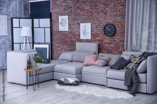 Beautiful modern room interior