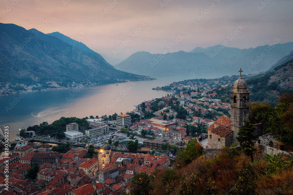 Kotor Sunset Montenegro