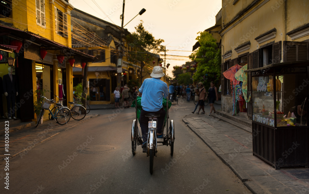 Tourist bikes in Hoi An  -Vietnam 