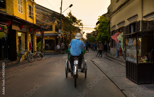 Tourist bikes in Hoi An -Vietnam 