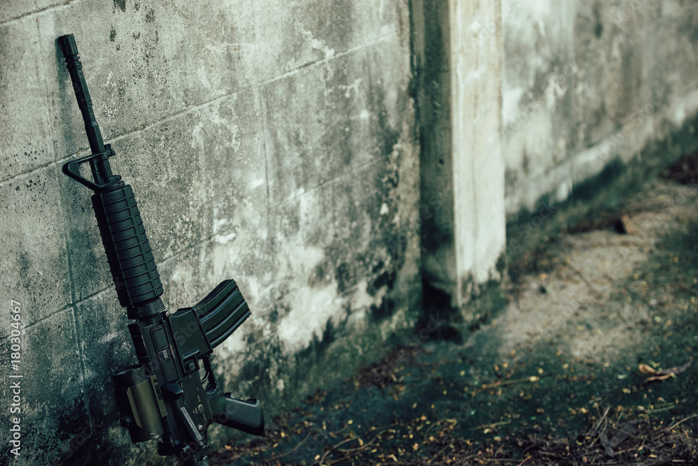 Foto de M4A1 (AR-15), M-16 assault rifle gun for the American military ...